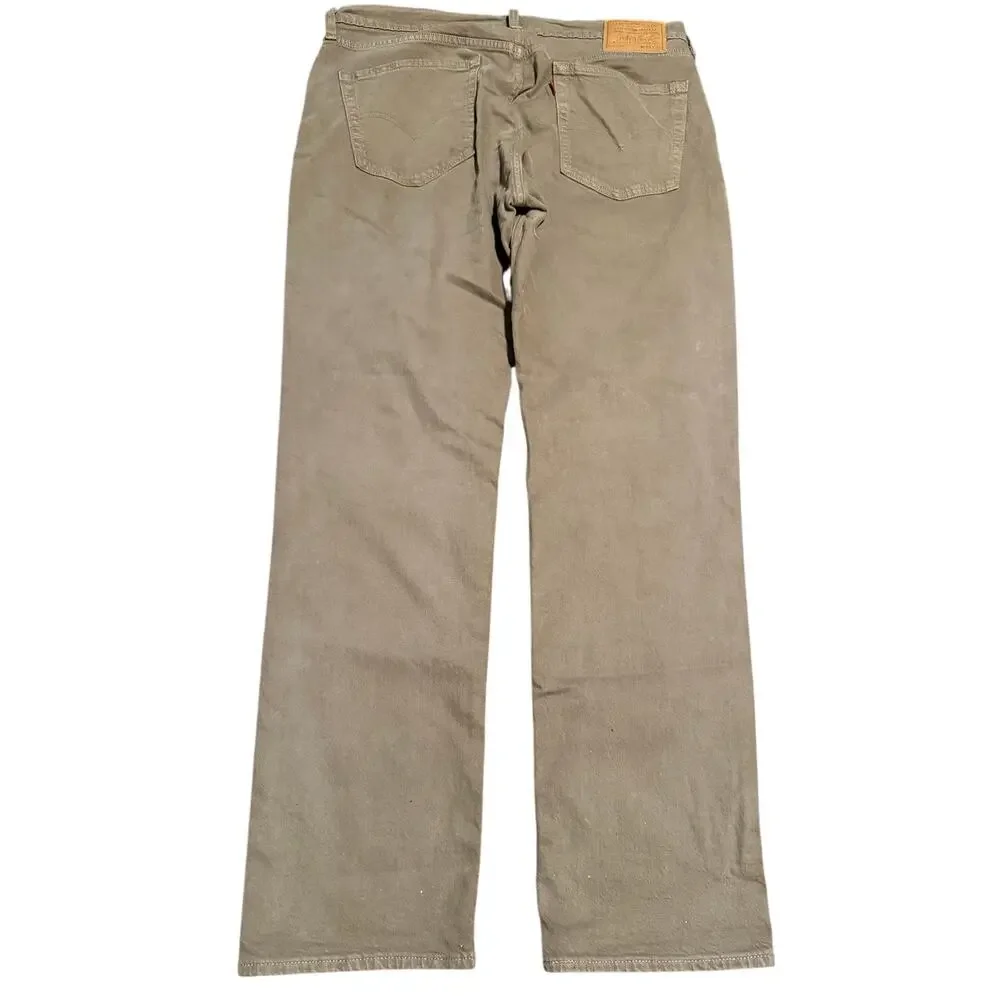 Levi's 514 Straight Fit Jeans, British Khaki, Men's 36x32